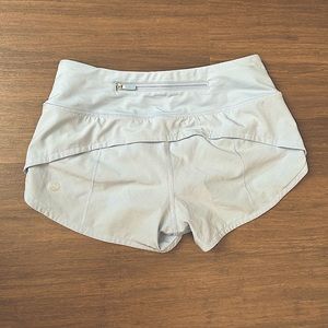 Light blue Lululemon, Size 0, 2.5” shorts!!!